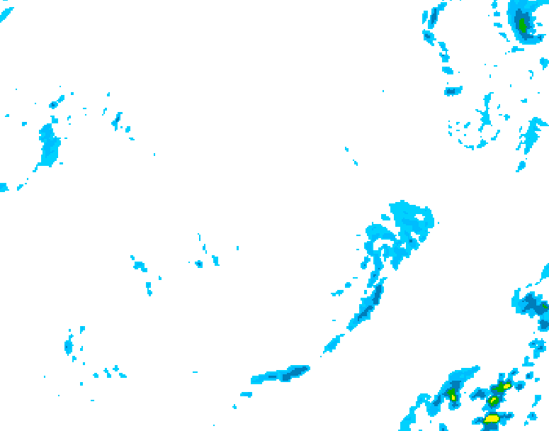 GDPS precipitation 144 hour forecast chart for Canada based on 2026/04/04 0000Z data