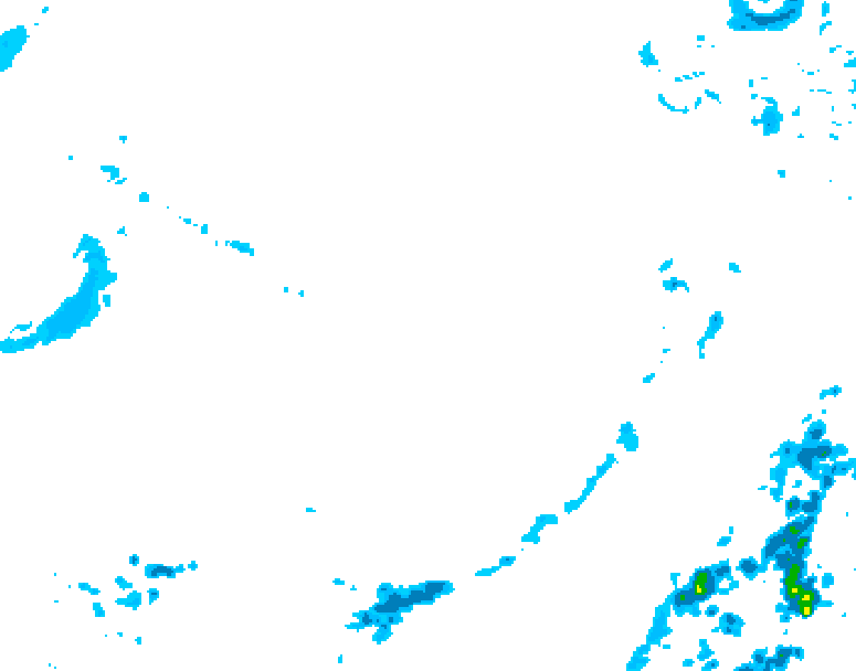 GDPS precipitation 156 hour forecast chart for Canada based on 2026/04/04 0000Z data