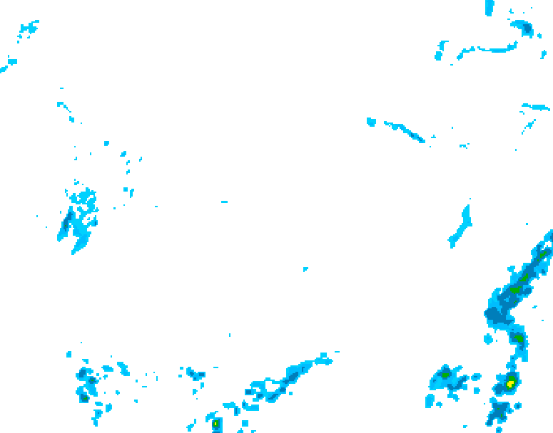 GDPS precipitation 168 hour forecast chart for Canada based on 2026/04/04 0000Z data