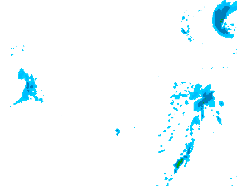 GDPS precipitation 036 hour forecast chart for Canada based on 2026/04/04 1200Z data