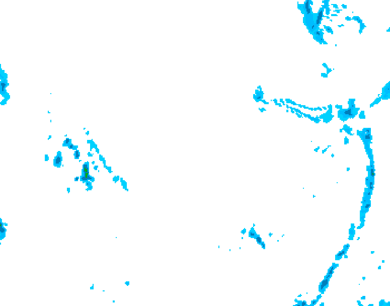 GDPS precipitation 060 hour forecast chart for Canada based on 2026/04/04 1200Z data