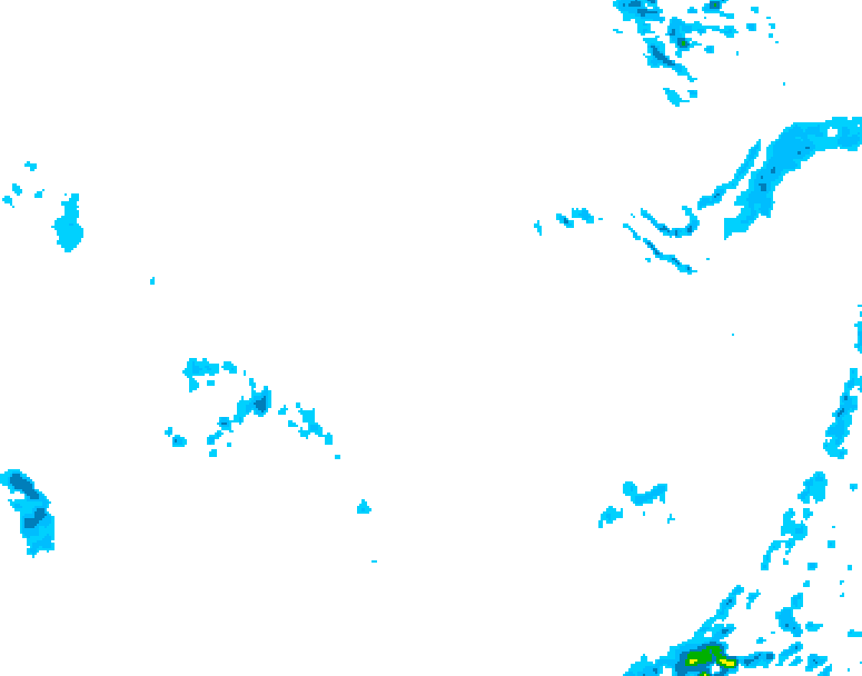 GDPS precipitation 072 hour forecast chart for Canada based on 2026/04/04 1200Z data