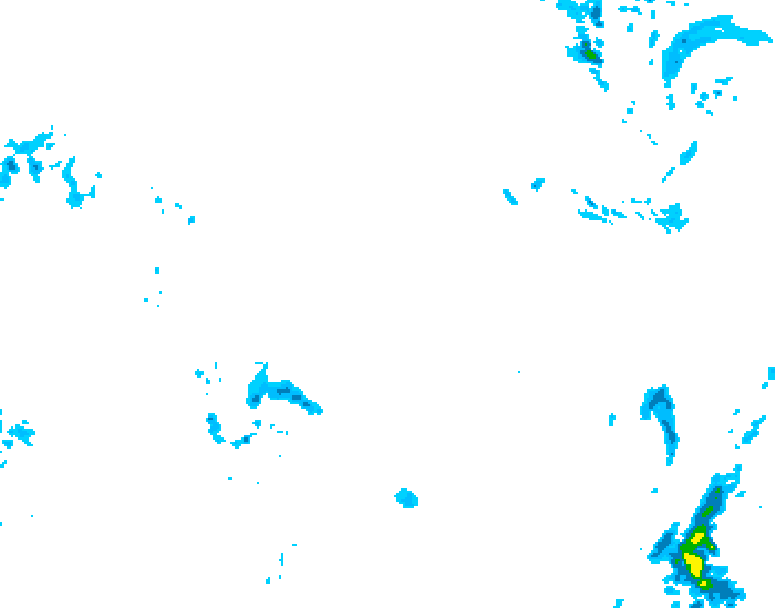 GDPS precipitation 084 hour forecast chart for Canada based on 2026/04/04 1200Z data