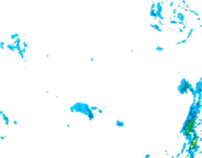GDPS precipitation 096 hour forecast chart for Canada based on 2026/04/04 1200Z data