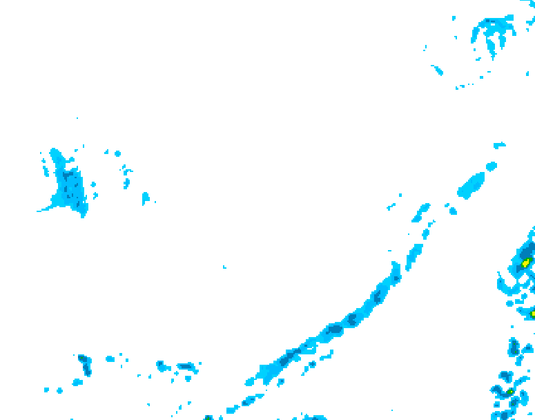GDPS precipitation 156 hour forecast chart for Canada based on 2026/04/04 1200Z data