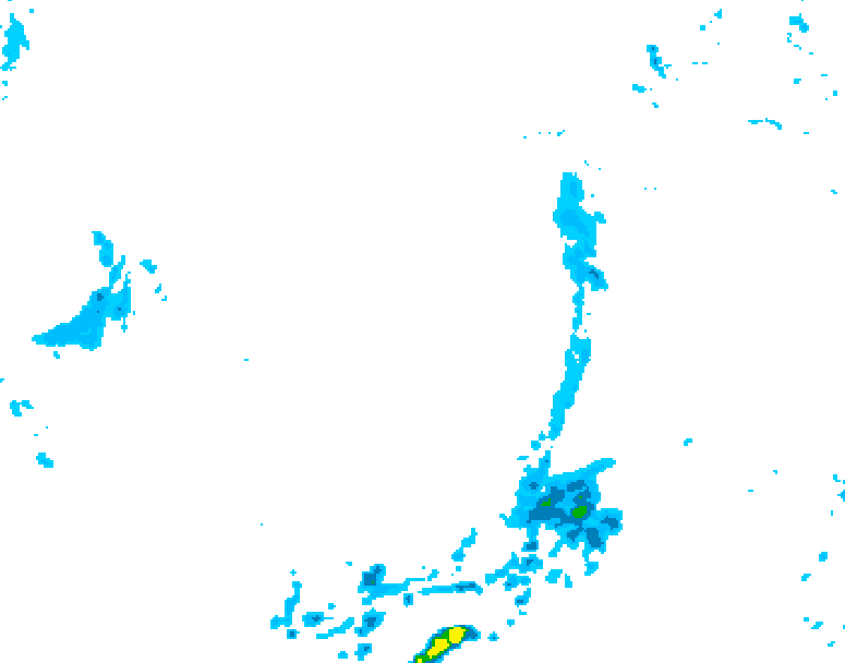 GDPS precipitation 228 hour forecast chart for Canada based on 2026/04/04 1200Z data