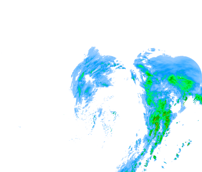 Weather radar data valid at 2026/04/04 23:24 UTC