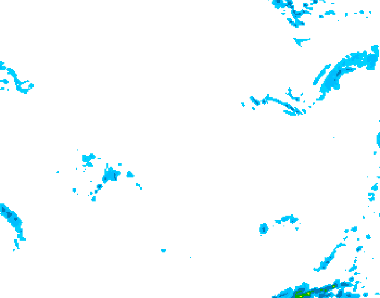 GDPS precipitation 060 hour forecast chart for Canada based on 2026/04/05 0000Z data