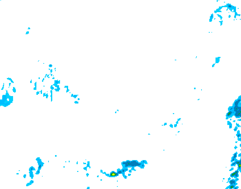 GDPS precipitation 144 hour forecast chart for Canada based on 2026/04/05 0000Z data
