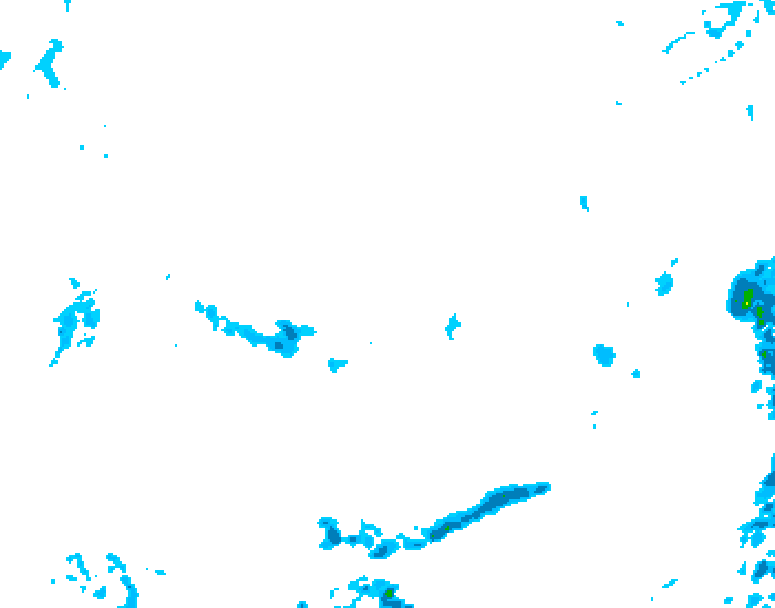 GDPS precipitation 156 hour forecast chart for Canada based on 2026/04/05 0000Z data