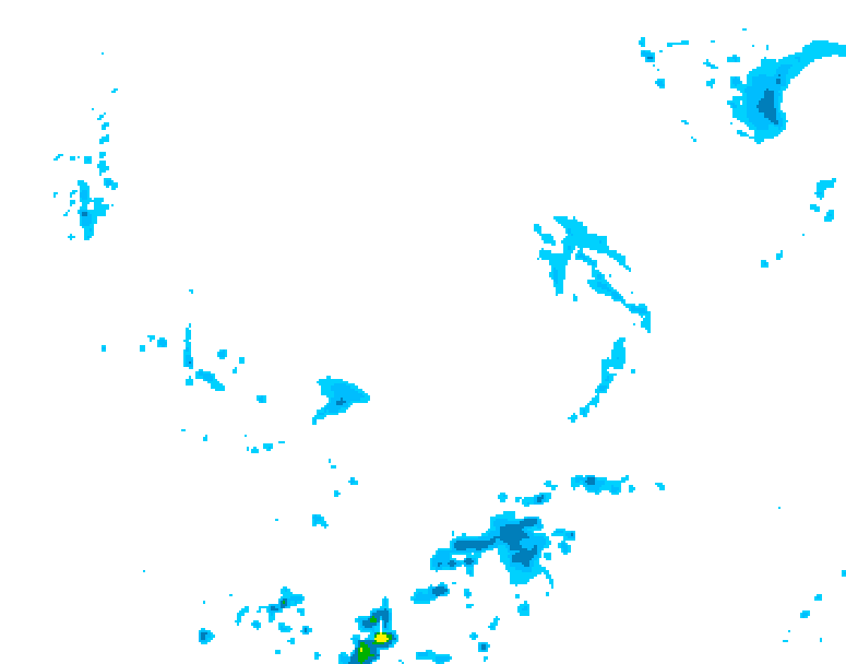 GDPS precipitation 192 hour forecast chart for Canada based on 2026/04/05 0000Z data