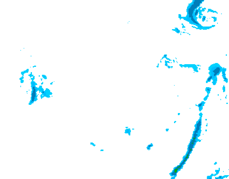 GDPS precipitation 024 hour forecast chart for Canada based on 2026/04/05 1200Z data