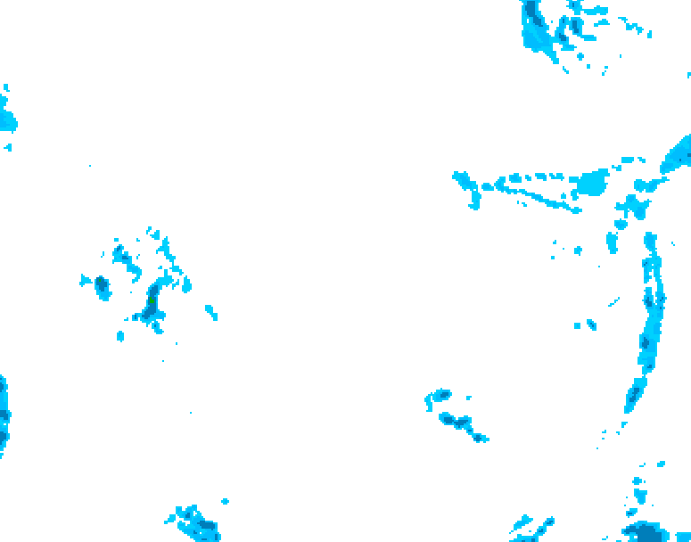GDPS precipitation 036 hour forecast chart for Canada based on 2026/04/05 1200Z data