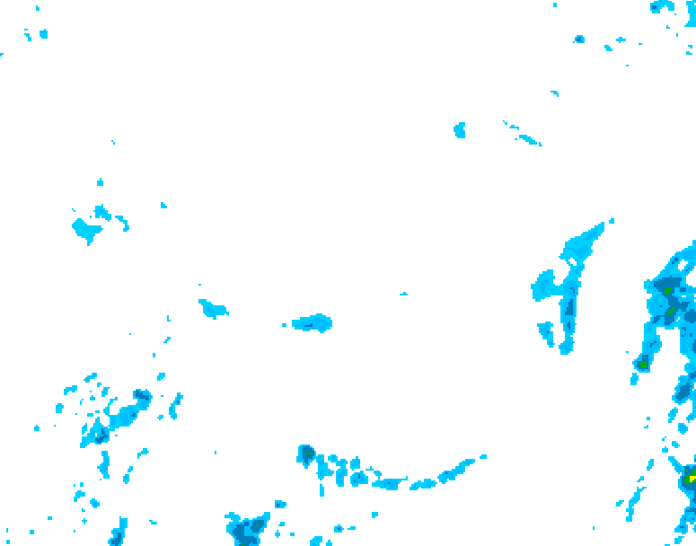 GDPS precipitation 144 hour forecast chart for Canada based on 2026/04/05 1200Z data