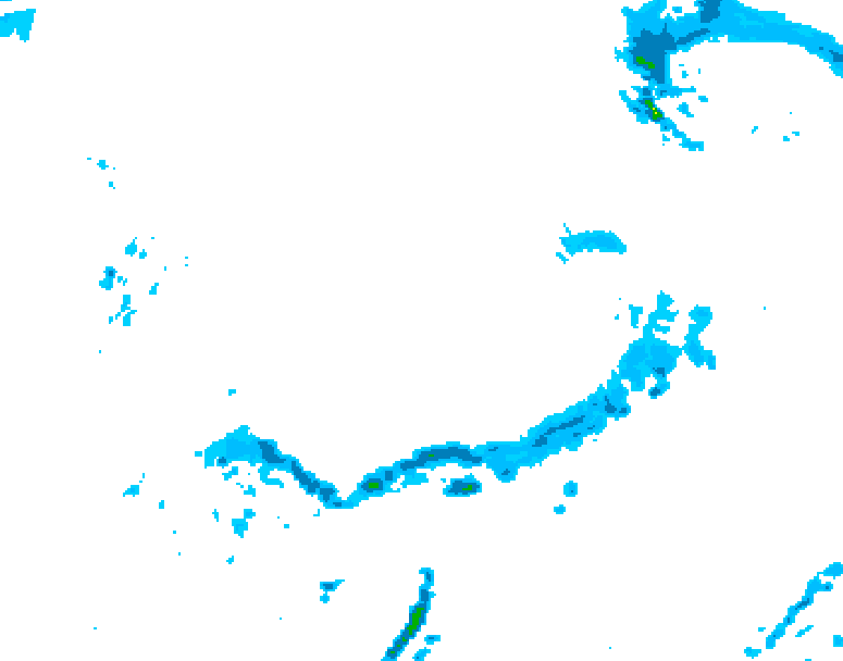 GDPS precipitation 198 hour forecast chart for Canada based on 2026/04/05 1200Z data