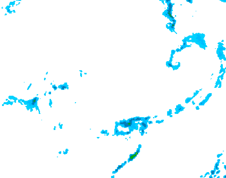 GDPS precipitation 216 hour forecast chart for Canada based on 2026/04/05 1200Z data