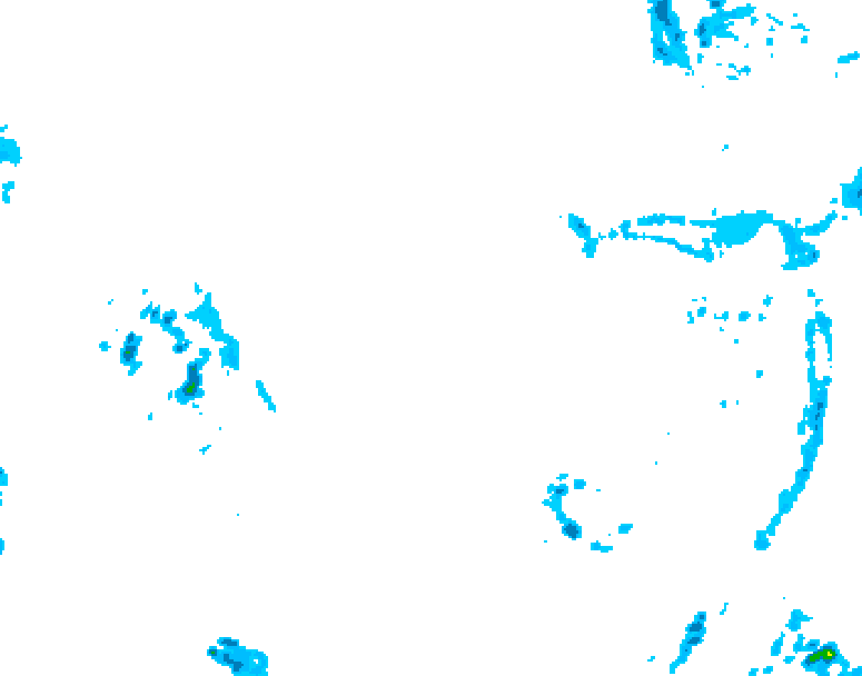 GDPS precipitation 024 hour forecast chart for Canada based on 2026/04/06 0000Z data