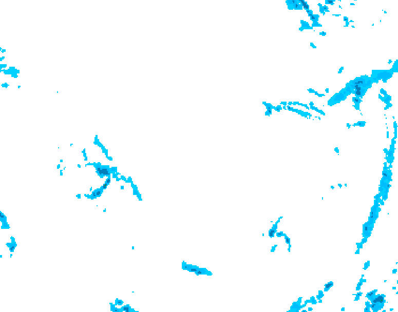 GDPS precipitation 030 hour forecast chart for Canada based on 2026/04/06 0000Z data