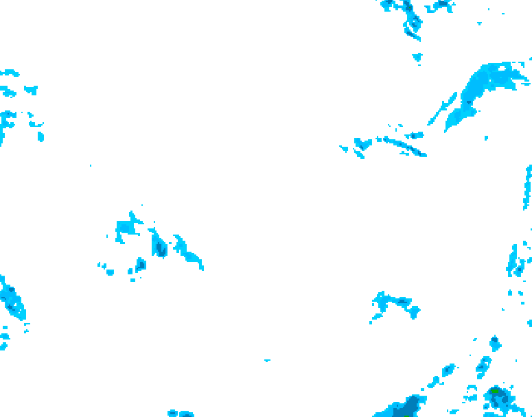 GDPS precipitation 036 hour forecast chart for Canada based on 2026/04/06 0000Z data