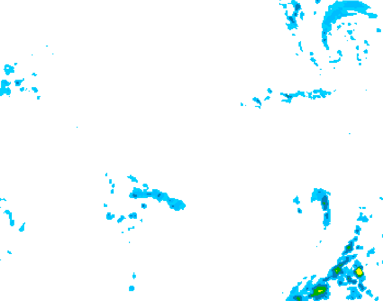 GDPS precipitation 048 hour forecast chart for Canada based on 2026/04/06 0000Z data