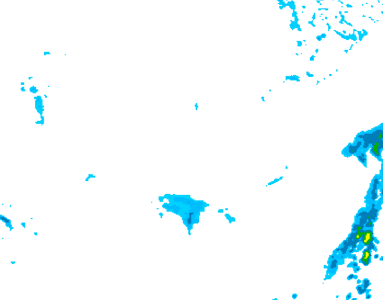 GDPS precipitation 066 hour forecast chart for Canada based on 2026/04/06 0000Z data