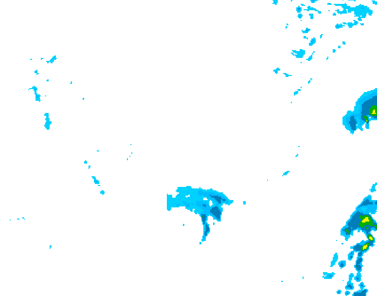 GDPS precipitation 072 hour forecast chart for Canada based on 2026/04/06 0000Z data
