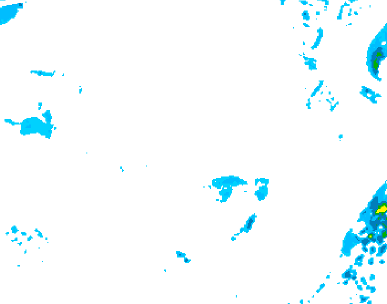 GDPS precipitation 084 hour forecast chart for Canada based on 2026/04/06 0000Z data