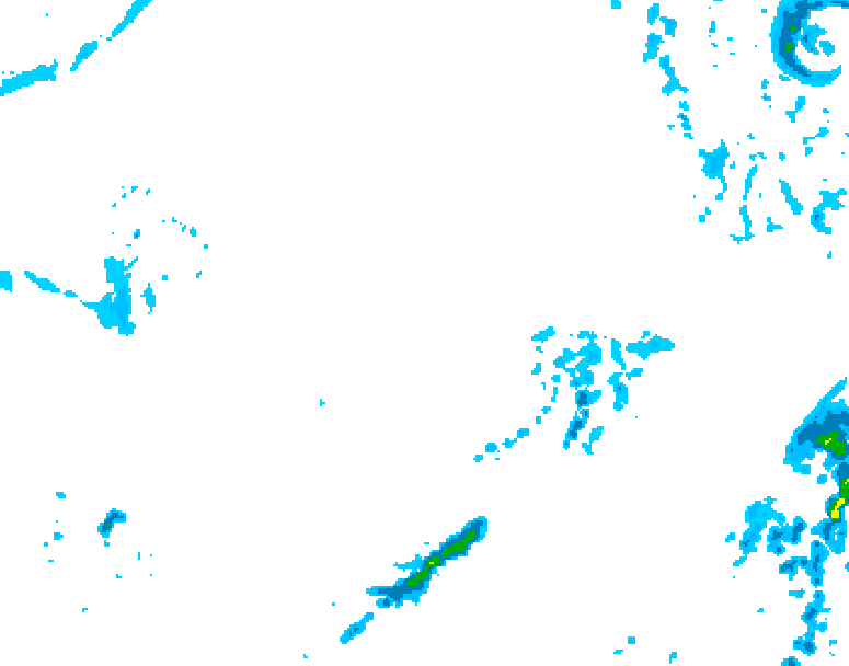 GDPS precipitation 096 hour forecast chart for Canada based on 2026/04/06 0000Z data
