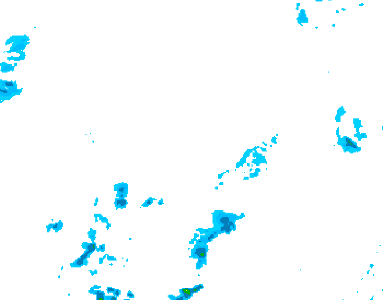 GDPS precipitation 162 hour forecast chart for Canada based on 2026/04/06 0000Z data