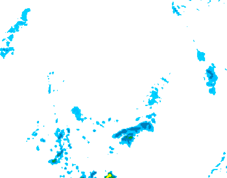 GDPS precipitation 168 hour forecast chart for Canada based on 2026/04/06 0000Z data