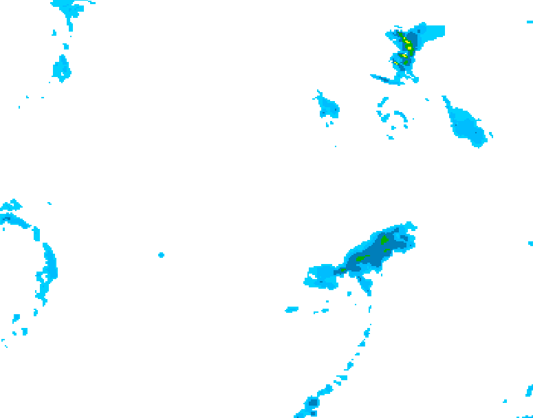 GDPS precipitation 234 hour forecast chart for Canada based on 2026/04/06 0000Z data