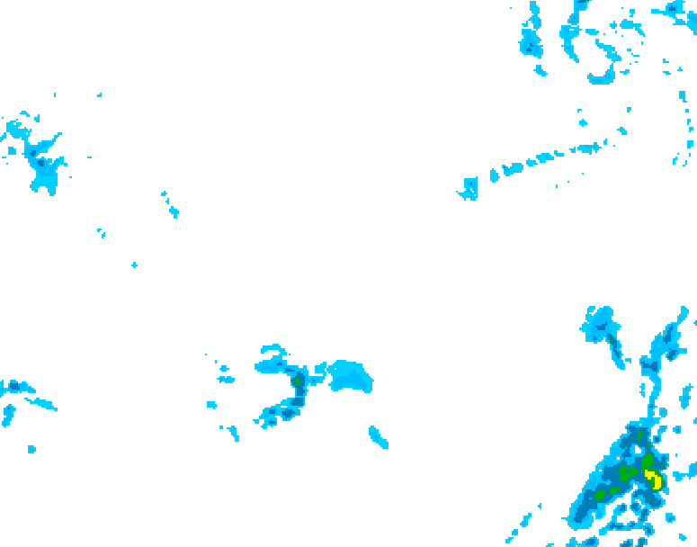 GDPS precipitation 042 hour forecast chart for Canada based on 2026/04/06 1200Z data