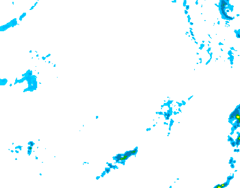 GDPS precipitation 084 hour forecast chart for Canada based on 2026/04/06 1200Z data