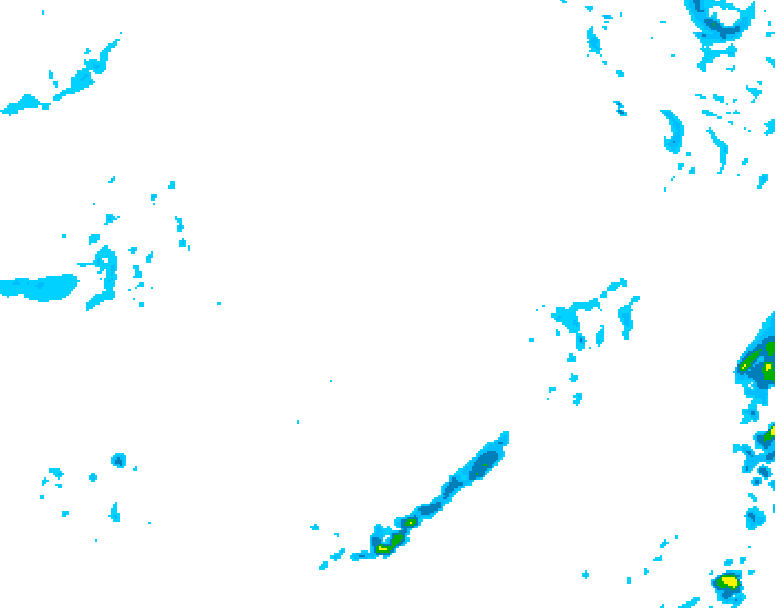 GDPS precipitation 090 hour forecast chart for Canada based on 2026/04/06 1200Z data