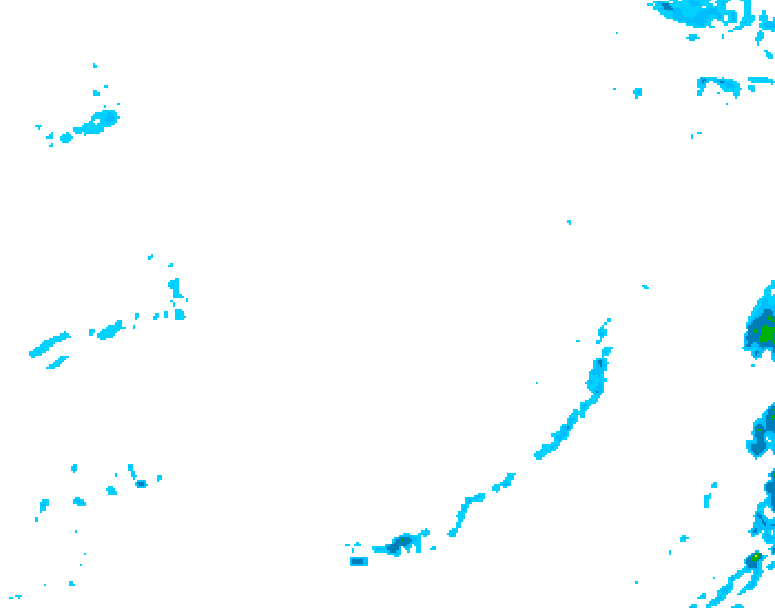 GDPS precipitation 102 hour forecast chart for Canada based on 2026/04/06 1200Z data