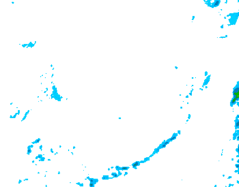 GDPS precipitation 108 hour forecast chart for Canada based on 2026/04/06 1200Z data