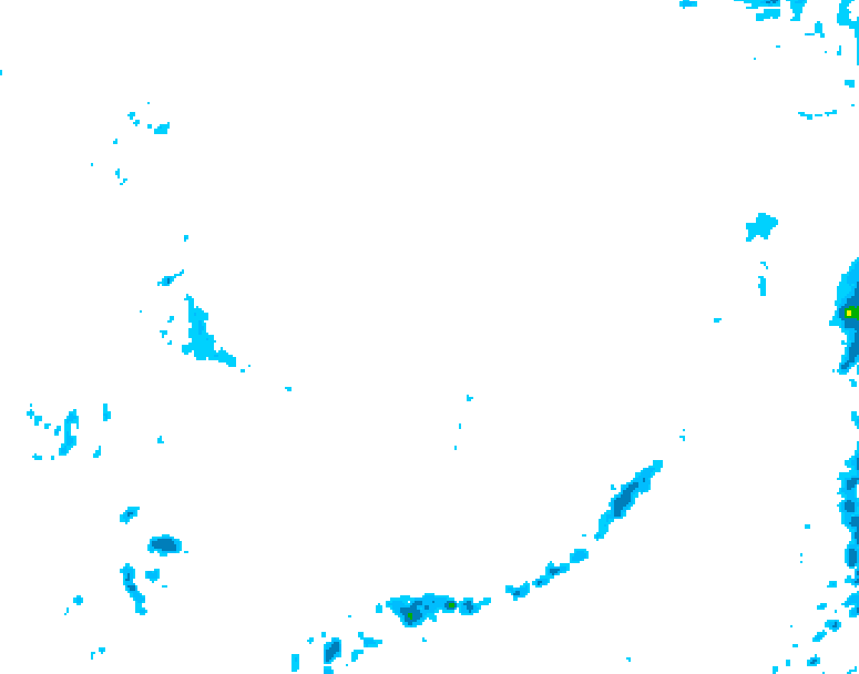 GDPS precipitation 114 hour forecast chart for Canada based on 2026/04/06 1200Z data