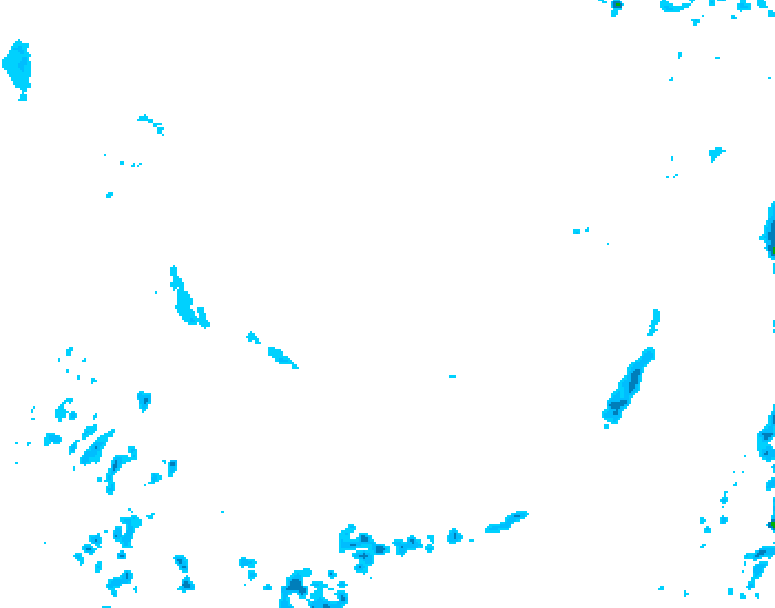 GDPS precipitation 120 hour forecast chart for Canada based on 2026/04/06 1200Z data