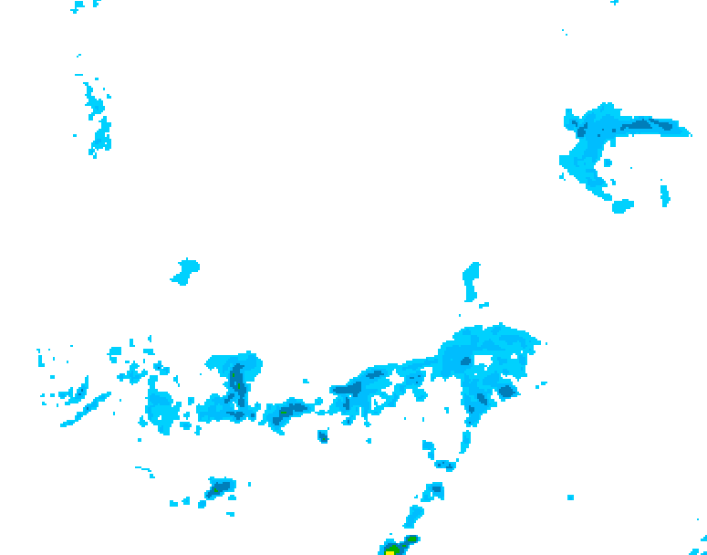 GDPS precipitation 168 hour forecast chart for Canada based on 2026/04/06 1200Z data