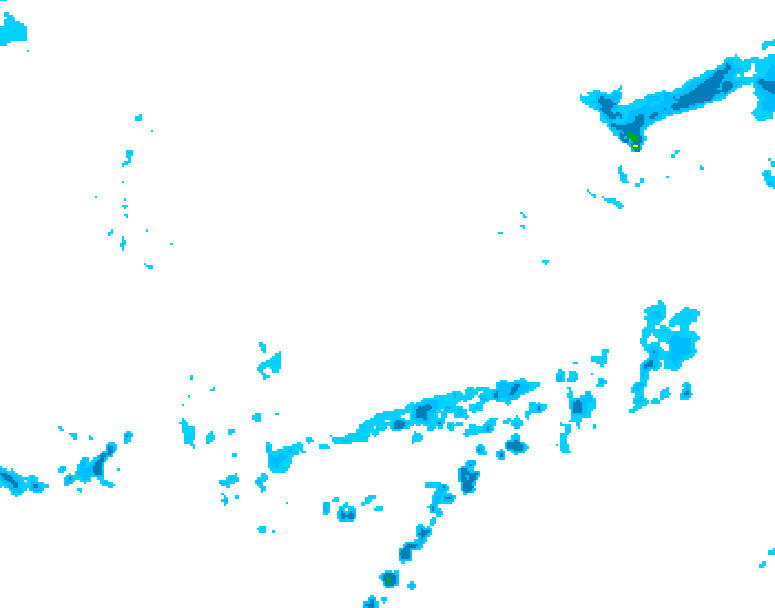 GDPS precipitation 186 hour forecast chart for Canada based on 2026/04/06 1200Z data