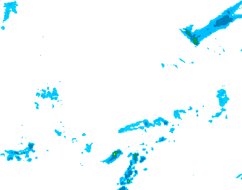 GDPS precipitation 192 hour forecast chart for Canada based on 2026/04/06 1200Z data
