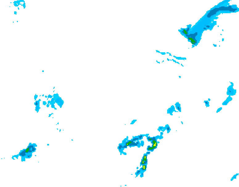 GDPS precipitation 198 hour forecast chart for Canada based on 2026/04/06 1200Z data