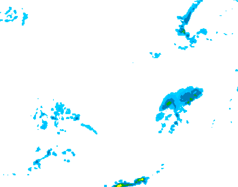 GDPS precipitation 216 hour forecast chart for Canada based on 2026/04/06 1200Z data