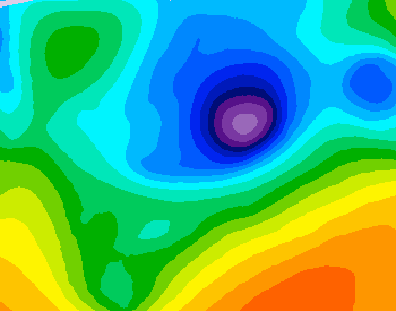 GDPS 500 millibar geopotential height 168 hour forecast chart for Canada based on 2026/04/07 0000Z data