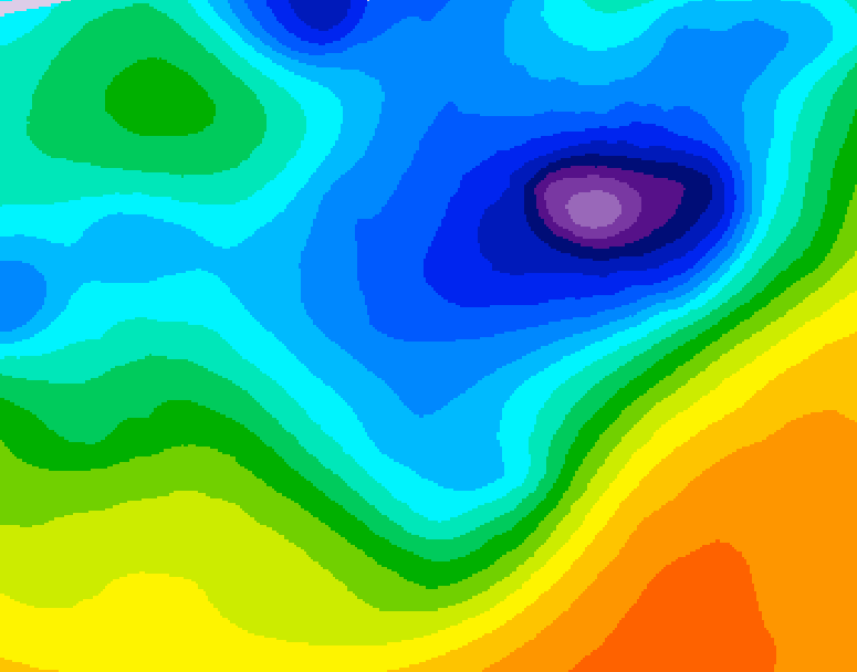 GDPS 500 millibar geopotential height 204 hour forecast chart for Canada based on 2026/04/07 0000Z data