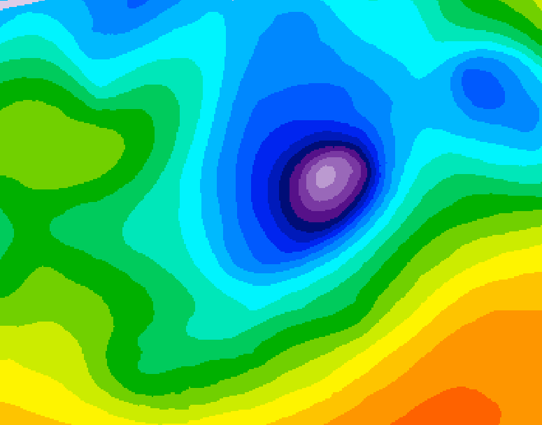 GDPS 500 millibar geopotential height 168 hour forecast chart for Canada based on 2026/04/07 1200Z data
