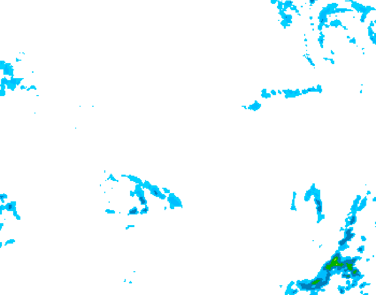 GDPS precipitation 024 hour forecast chart for Canada based on 2026/04/07 0000Z data