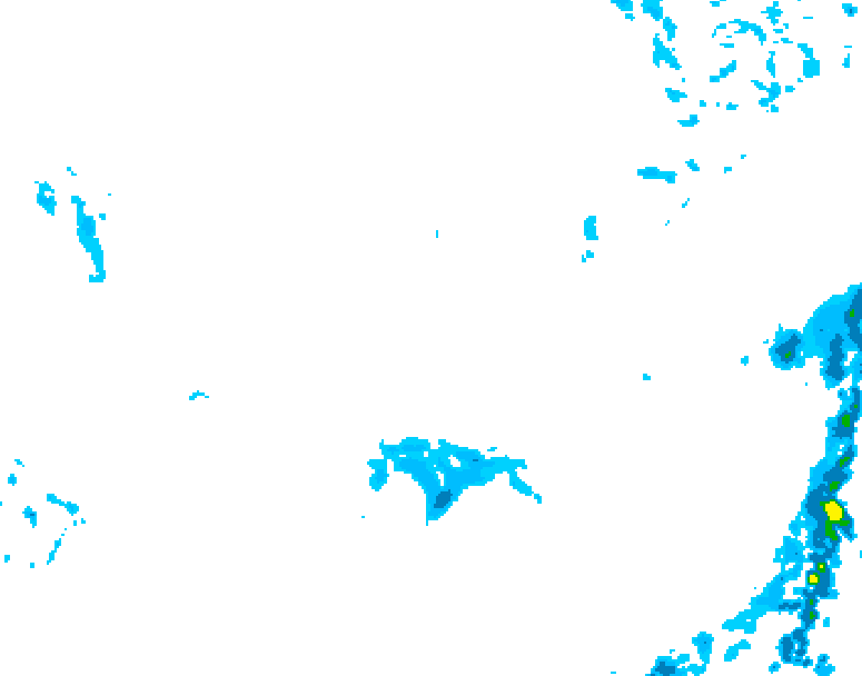 GDPS precipitation 042 hour forecast chart for Canada based on 2026/04/07 0000Z data