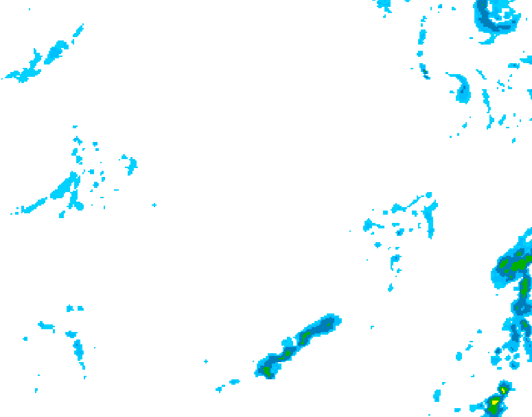 GDPS precipitation 078 hour forecast chart for Canada based on 2026/04/07 0000Z data