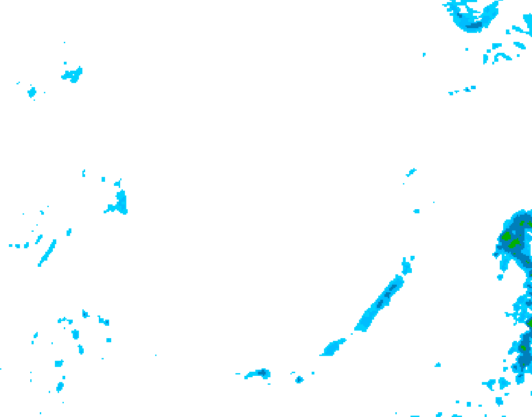 GDPS precipitation 090 hour forecast chart for Canada based on 2026/04/07 0000Z data